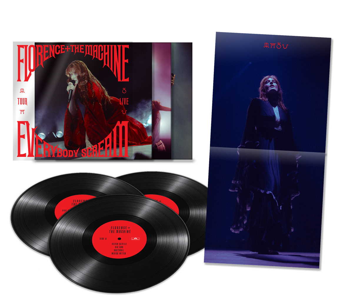 Everybody Scream Tour Live LP